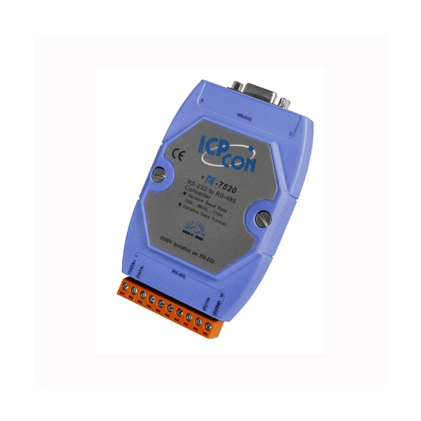 Isolated RS-232 to RS-485 Converter, I-7520